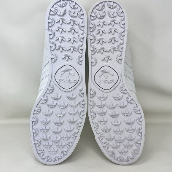 Adidas Originals Samoa Shoes Triple White Men's Size 11.5 - Picture 6 of 8